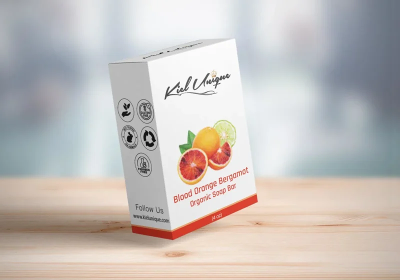 Blood Orange Bergamot Organic Soap Bar- 4 oz