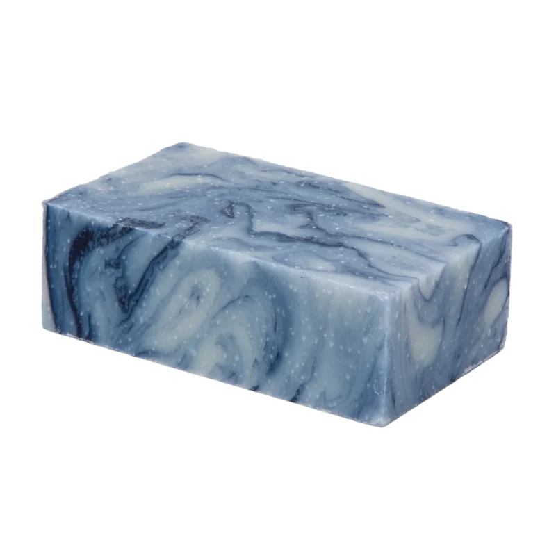 Cypress Lavender Swirl Organic Soap Bar- 4 oz - Image 2