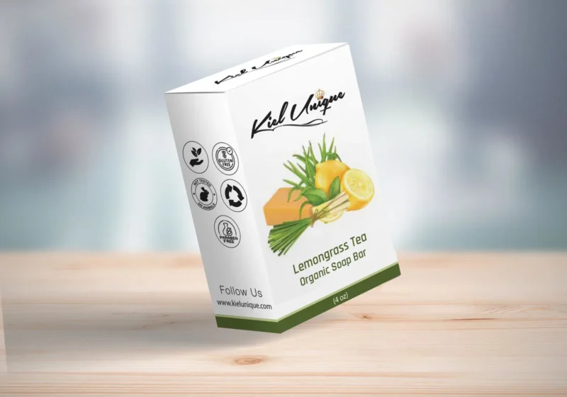 Lemongrass Tea Organic Soap Bar - 4 oz